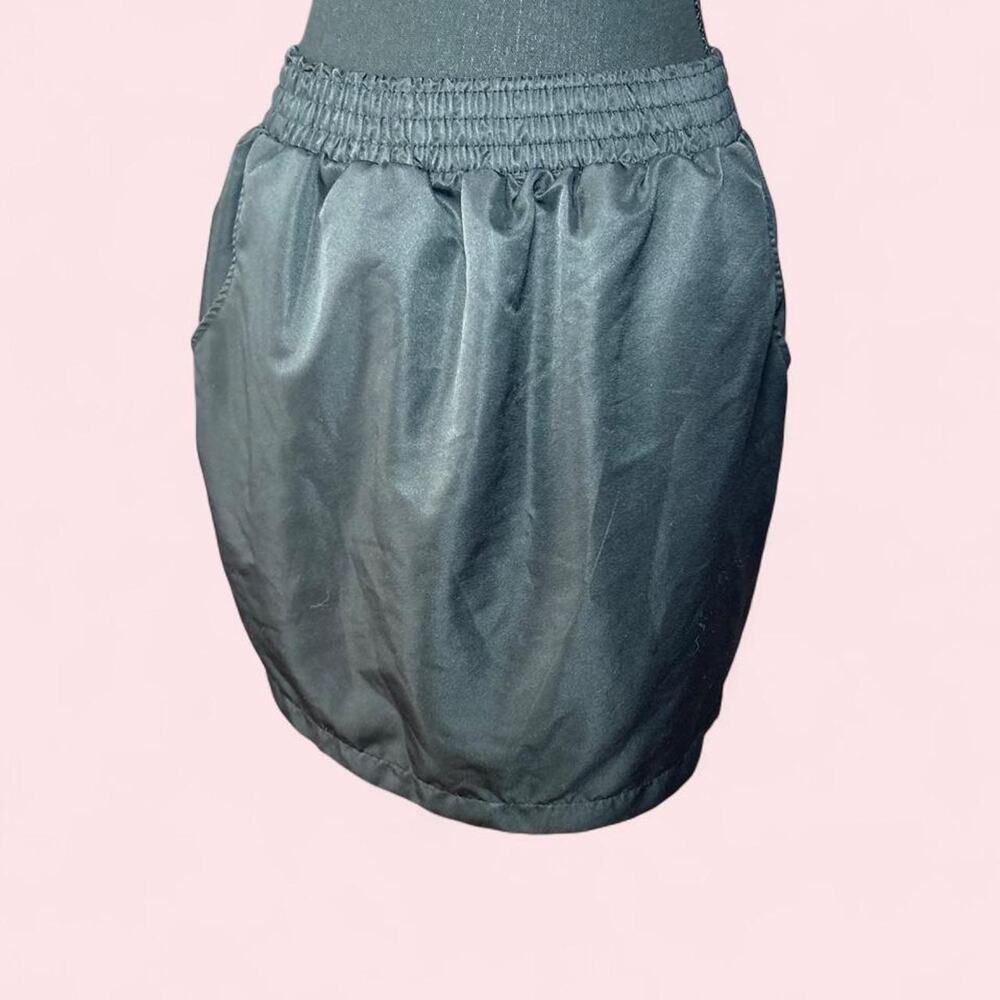 American Apparel size L black skirt with elastic waistband Indie sleaze tumblr